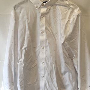 White Banana Republic button down
